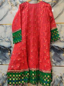 Sale brand new Plume anarkali zari woven upto XXL