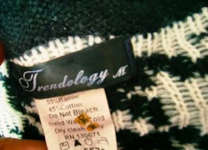 Houndstooth Knit Cardigan