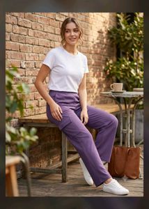 Purple Cargo Pants