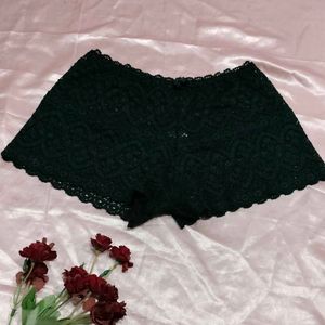 Black Lace Briefs