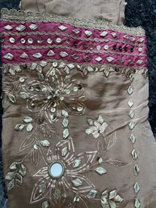 Elegant Embellished anarkali set