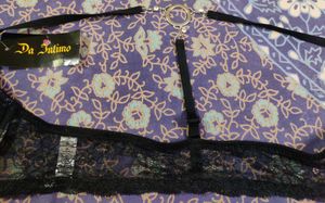 Beautiful Blue Padded Bra With Front Opening
