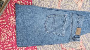 Never Used Blue MOM Fit Jeans