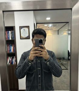 Stylish Striped Denim Jacket ( Men + Women )