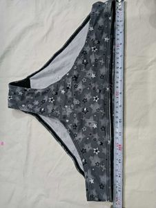Grey Star 🤎Print Panties