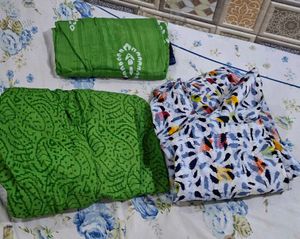 Vibrant Printed Kurta Set with Dupatta