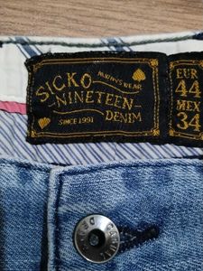 Denim Cargo Shorts