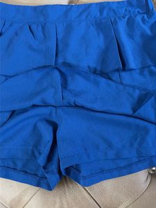 Blue Tiered Skort