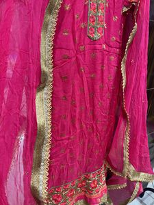 Beautiful Pink Kurta Set with Dupatta