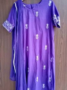 Vibrant Purple Kurta Set