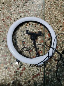 LED Ring Light with Tripod Stand, Phone Holder &amp; U