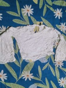 White Embroidered Blouse