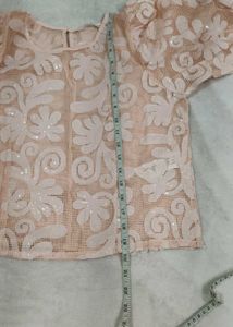 New Transparent Top...size Mentioned On Label