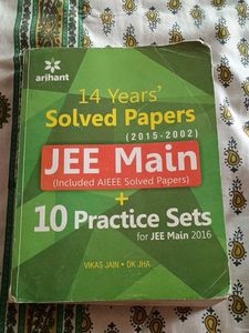 JEE Main Solved Papers & Practice Sets