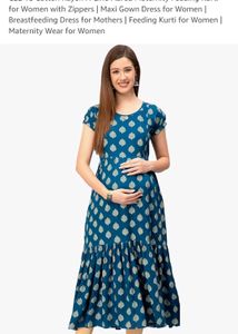 Anarkali Maternity Gown