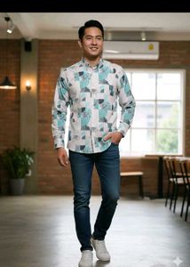 Patterned Men's Shirt