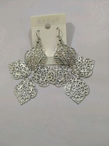 Beautiful Silver Plated Earrings Bought From Dubai