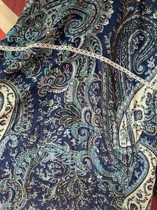 Paisley Print Dress