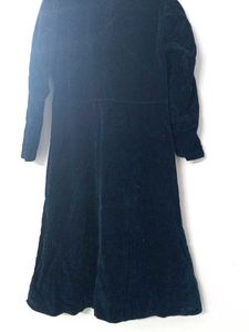 Luxury Velvet Korean Style Dress