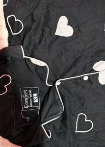 Comfortable Heart Print Pyjama Pants