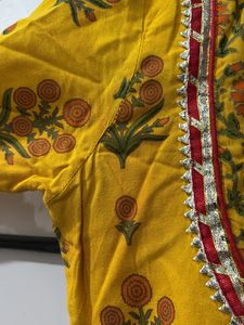 Sale Only Today! Mustard Yellow Sharara Set