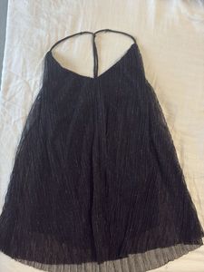 Sparkly Black Halter top