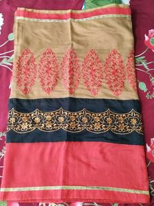 Embroidered Saree