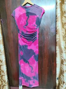 Mesh Tie-Dye Midi Dress💫🦋