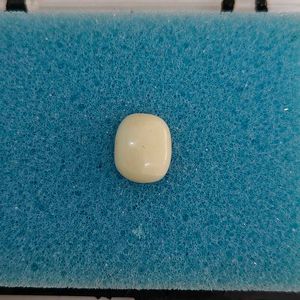 Unique Cream oval white real coral Cabochon Gemsto