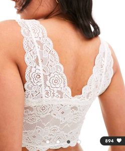 White Lace Bralette