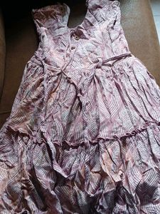 Girls' Casual Purple Dress