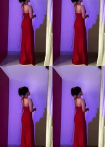 Elegant Red Maxi Dress