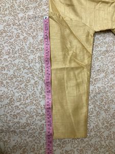 Boys 3 Piece Sherwani Green And Golden
