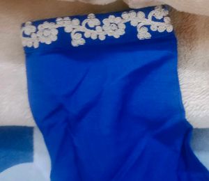 Elegant Blue Embroidered Kurta