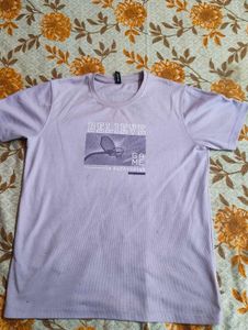 Lilac Graphic T-Shirt