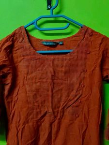 Dark Green Cotton Kurta set of 3