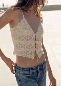 Forever 21 See Through Top
