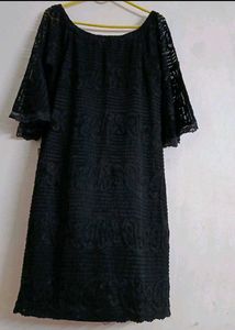 Elegant Black Lace bodycon dress