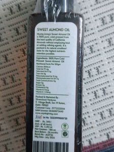 Mystyq Living Sweet Almond Oil