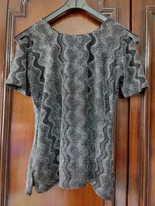 Party Wear Black Top