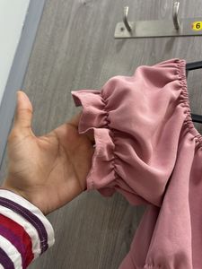 Elegant Satin Tie-Front Crop Top