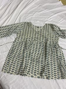 Printed Cotton Kurta