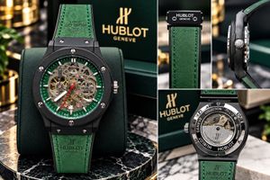 Hublot Geneve Skeleton Watch
