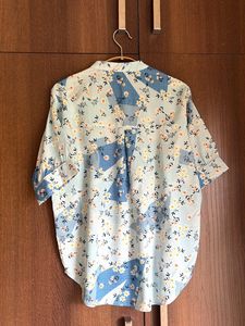 Light Blue Floral PrintTop