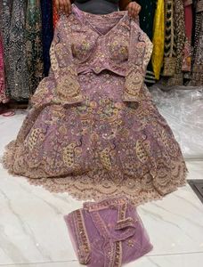 Exquisite Embroidered Lehenga Choli Set