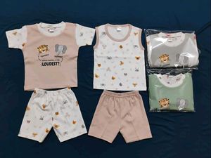 Cute Baby Animal Print Sleepwear Set