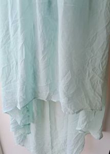 Stylish Strapless Hi-Lo Dress