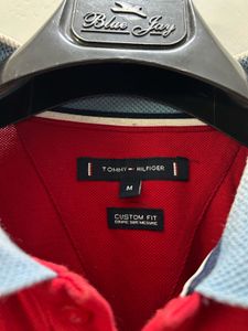 Tommy Hilfiger Red Polo Shirt