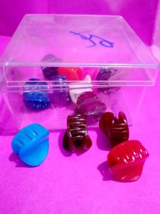 Mini Hair Claw Clips - Set of 12