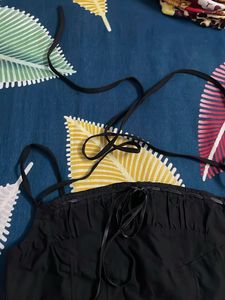 Chic Black Camisole Top